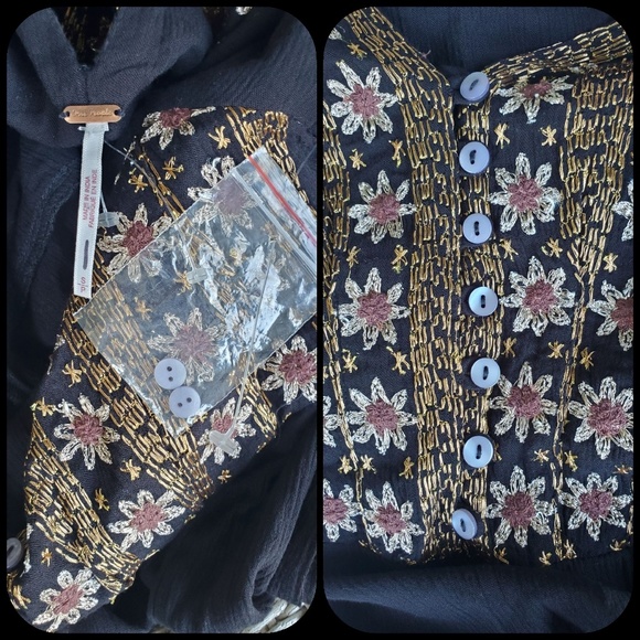 Free People Hearts desire maxi Midi dress - Picture 8 of 8